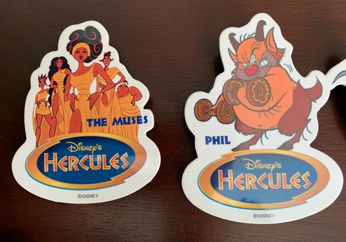 Disney Hercules Summer Spectacular complete set 7 buttons El Capitan 1997 - Picture 6 of 8