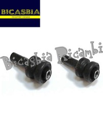 2140 2 SUPPORTI TAMPONE MOTORE SILENT BLOCK VESPA 200 COSA 1 2 - RALLY -PX DISCO