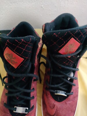 Nike LeBron 11 Lifestyle Red Cork Men\'s Size 11 Red Black Sneakers (616766-601) s-l1200.jpg main image 2