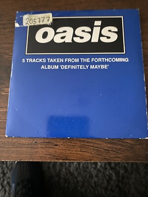 OASIS PROMO CD WITH SPELLING ERROR 