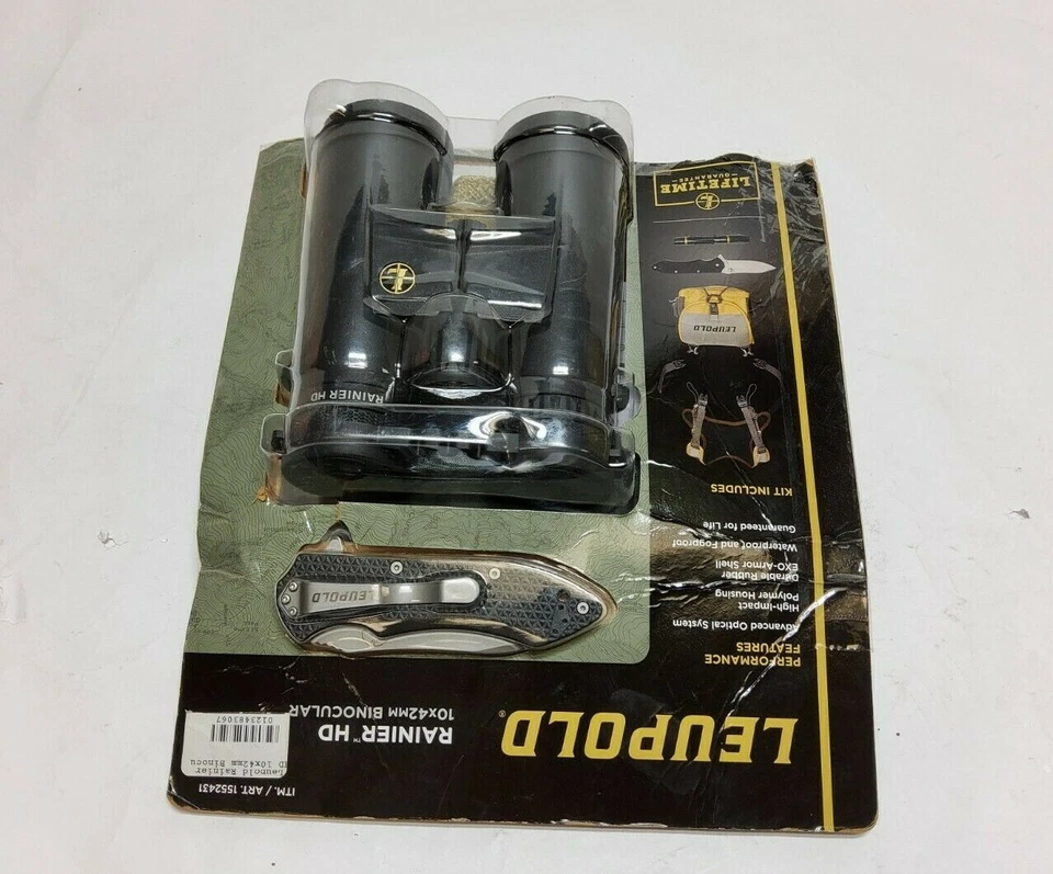 New Leupold Rainier HD 10x42mm Binocular - Image 4 of 4