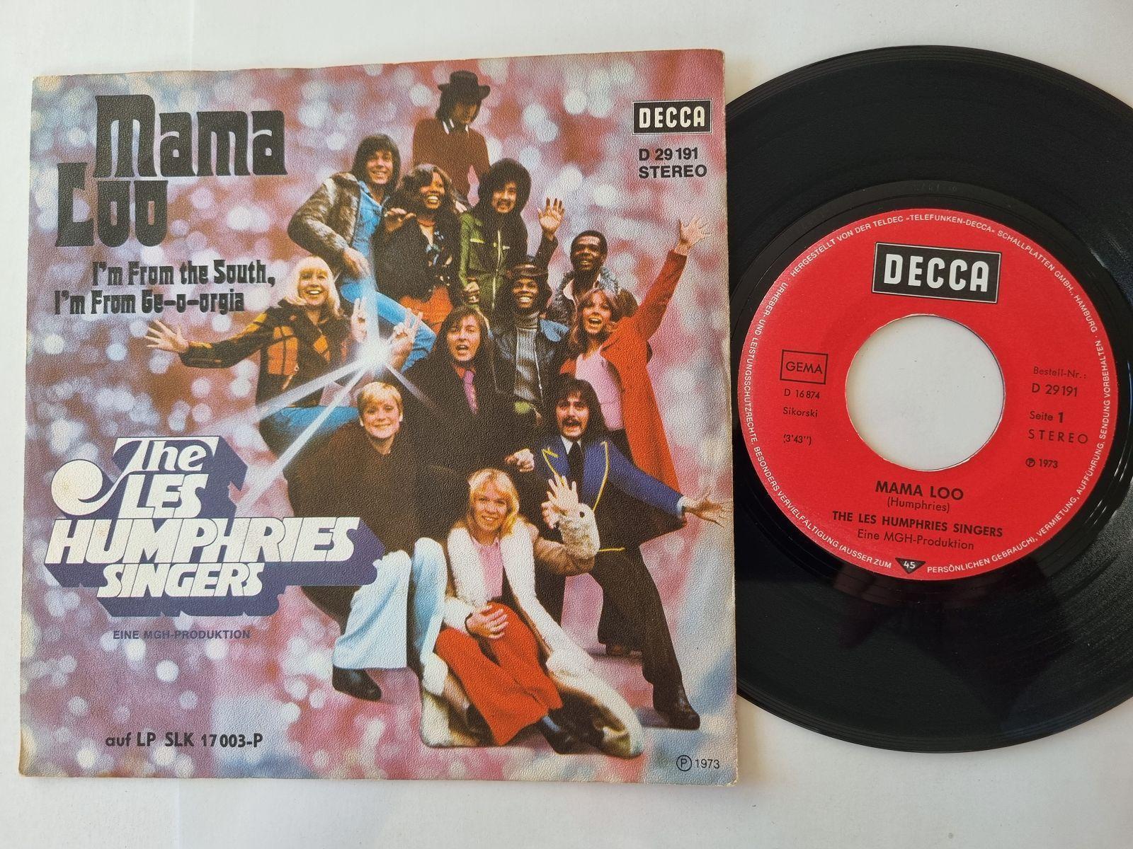 The Les Humphries Singers - Mama Loo 7'' Vinyl Germany