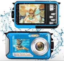 Full HD 2.7K 48MP 10ft Waterproof Underwater Digital Video Camera 16X Zoom