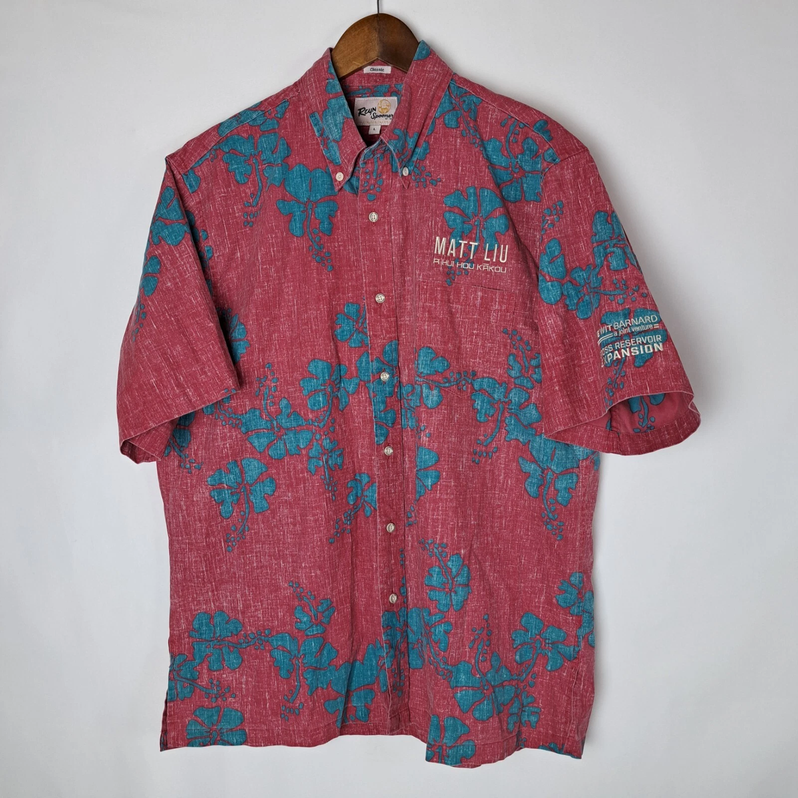 Reyn Spooner Hawaiian Shirt Mens Large Limited Issue Classic Button Up SS Floral
Opens in a new wind