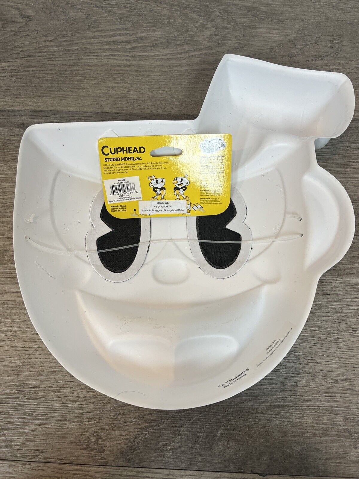 Cuphead King Dice Vacuform Mask – AbracadabraNYC