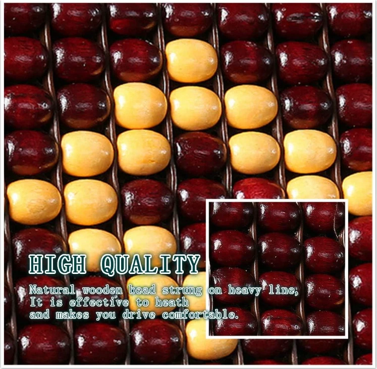 Cojín de Masaje Lumbar Comodo Espalda Universal Para Asiento de Coche Carro Auto - Image 3 of 4