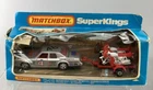 MATCHBOX LESNEY SUPERKINGS #K91 MOTORCYCLE RACING SET WITH A TIRED BOX