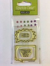 Hero Arts Photopolymer Stamp Set - Hello Bubble - CL409 - NEW