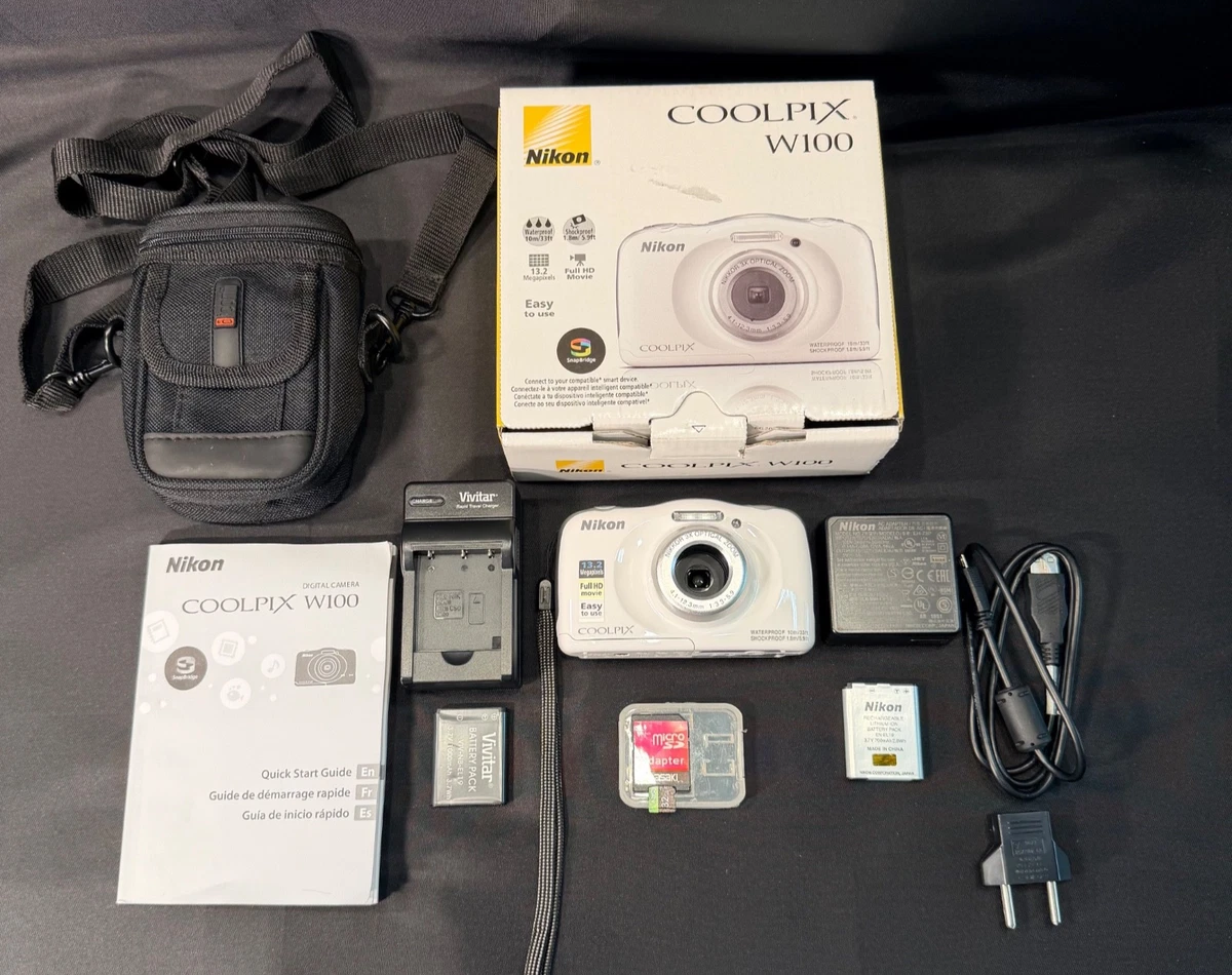 Nikon Coolpix W100 Digital Cameras for Sale | Shop New & Used