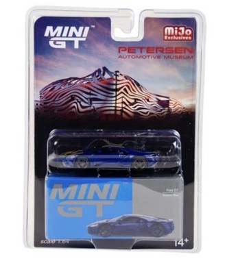 Mini GT  1:64 # 614 # Ford GT Sunoco Blue Petersen Exclusive BLISTER