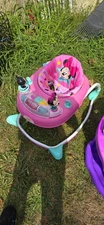 Lightly Used Baby Girl Disney Minnie Mouse Walker And Baby Girl Colored Saucer