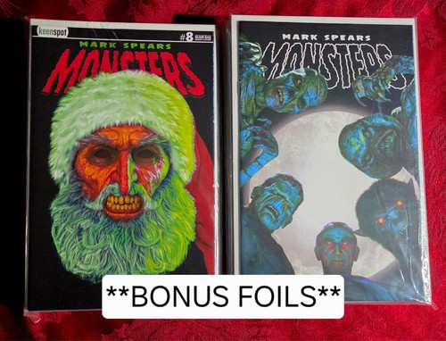 Mark Spears Monsters #8 Complete BlindBags Cardstock set A01 - A30 & bonus foils