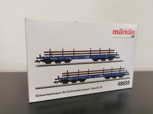 Set De Wagons Containers Märklin 47688 - Échelle H0 - Neuf - NS (Néerlandais)