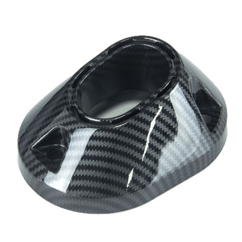 Motorcycle Exhaust Tip Cover ABS for Honda For PCX 160 Carbon Fiber Finish - Picture 5 of 7