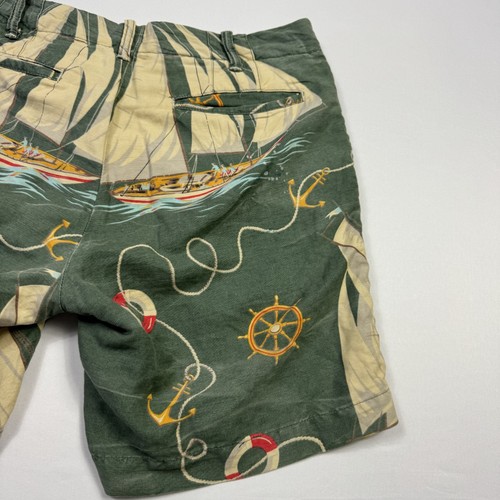 Pantalones Cortos Chinos Polo Ralph Lauren Vela Náutica Lino Algodón Multicolor Para Hombre 34 - Imagen 17 de 18