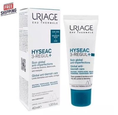 Uriage Hyseac 3-Regul + Anti-Blemish Global Care 40ml Exp 06/2028
