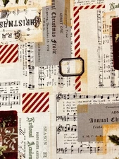 Free Spirit FABRIC Holiday Past College Fat Eighth 9x21