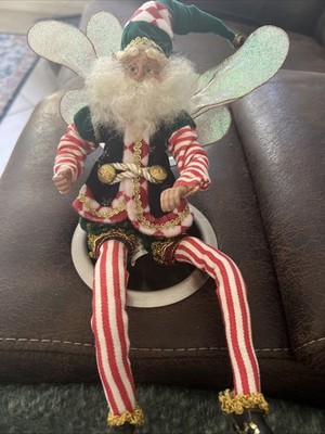 Mark Roberts Retired Limited Edition Candy Cane Fairy Elf