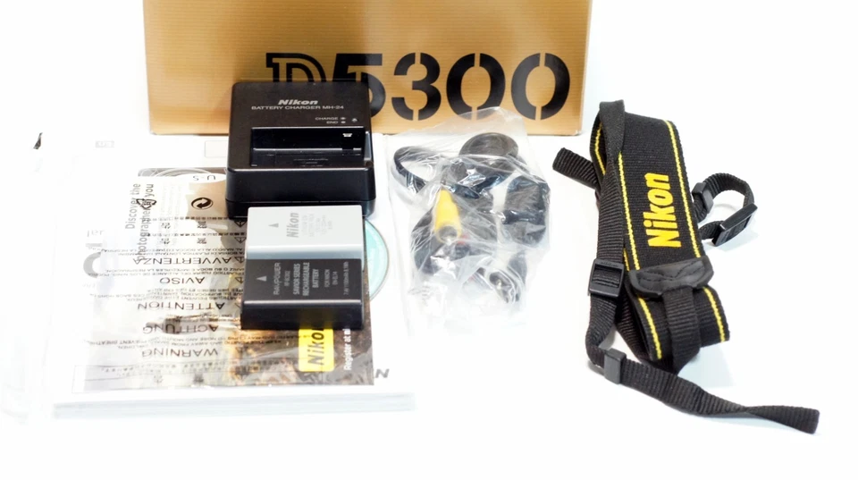 Nikon D5300 24.8 MP DSLR Body Only 7K Shutter Count - Image 3 of 4