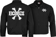 Powell Peralta Cross Bones Black Gas Jacket