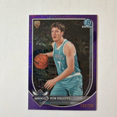 2025-26 Bowman Basketball Kon KNUEPPEL Chrome Purple Mojo Refractor /250 ROOKIE
