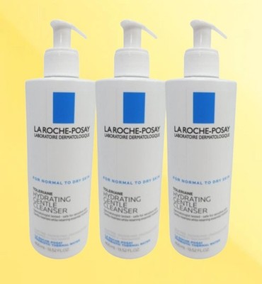 LA ROCHE POSAY TOLERIANE HYDRATING GENTLE CLEANSER 13.52 OZ 3PCS