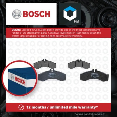 Brake Pads Set fits VOLVO S90 964 2.9 Front 97 to 98 Genuine Bosch Guaranteed