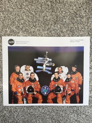 STS-86 Official NASA Lithograph Space Shuttle Atlantis 1997 8'' x 10''
