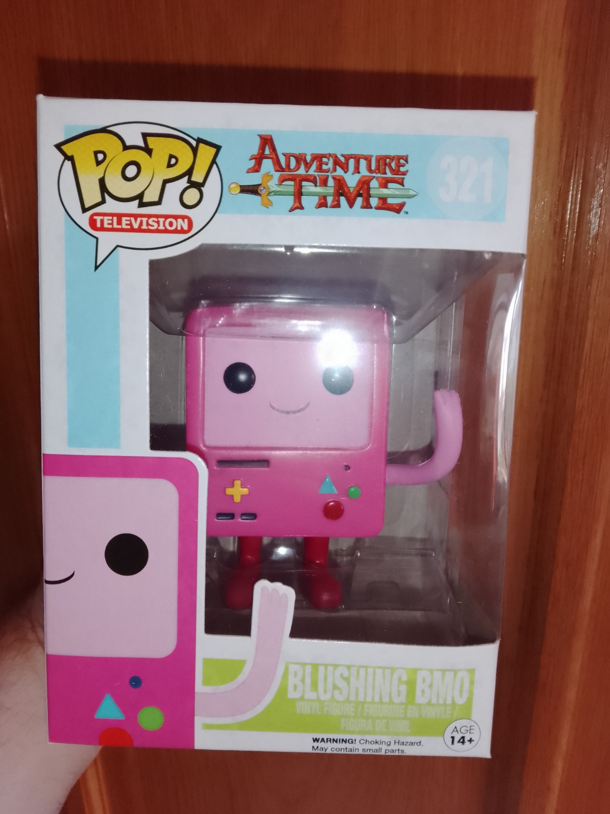 Funko Pop! Blushing Pink BMO Adventure Time #321 precio reducido ganga