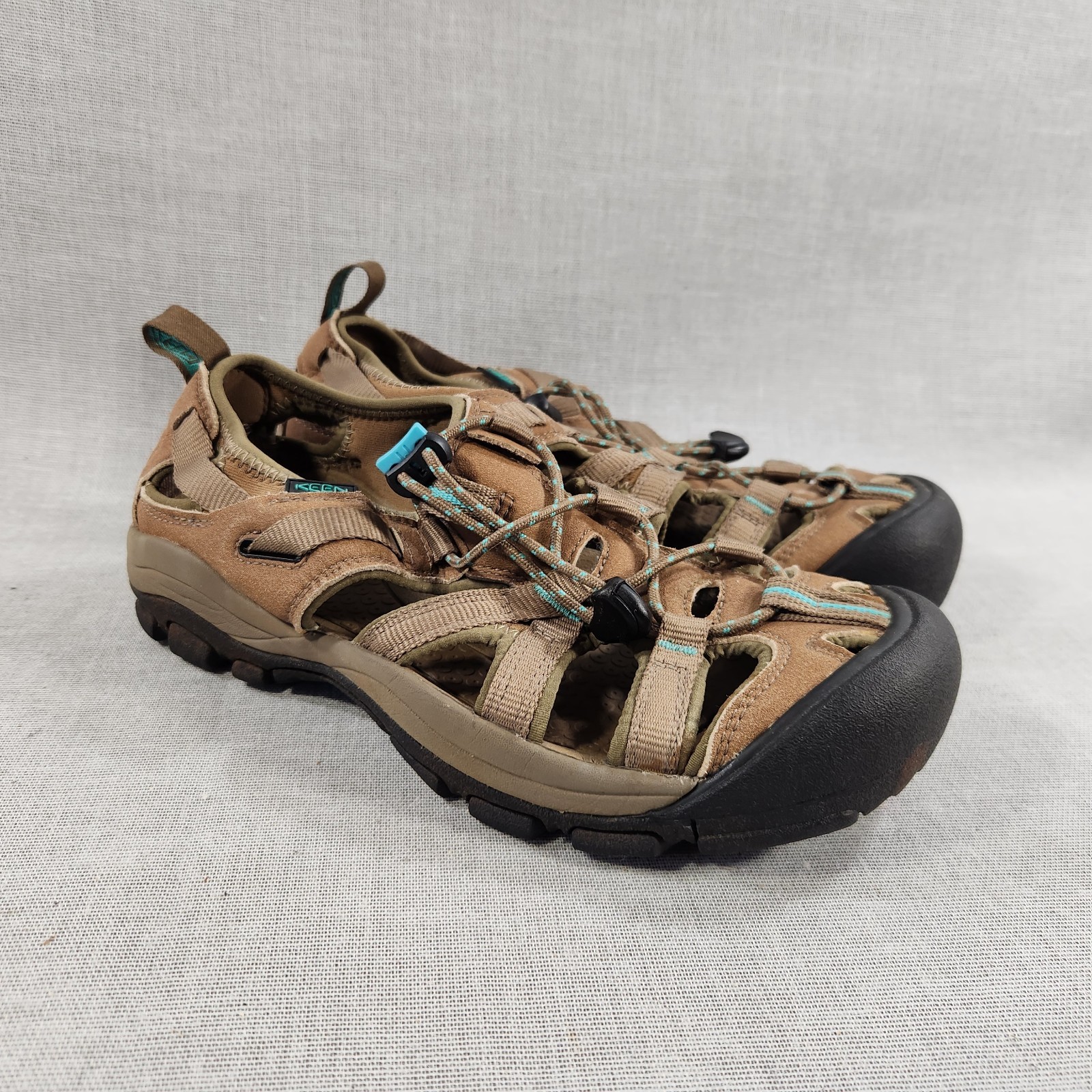 Scarpe sandali donna Keen Venice H2 misura 7 5 pelle marrone cinturino