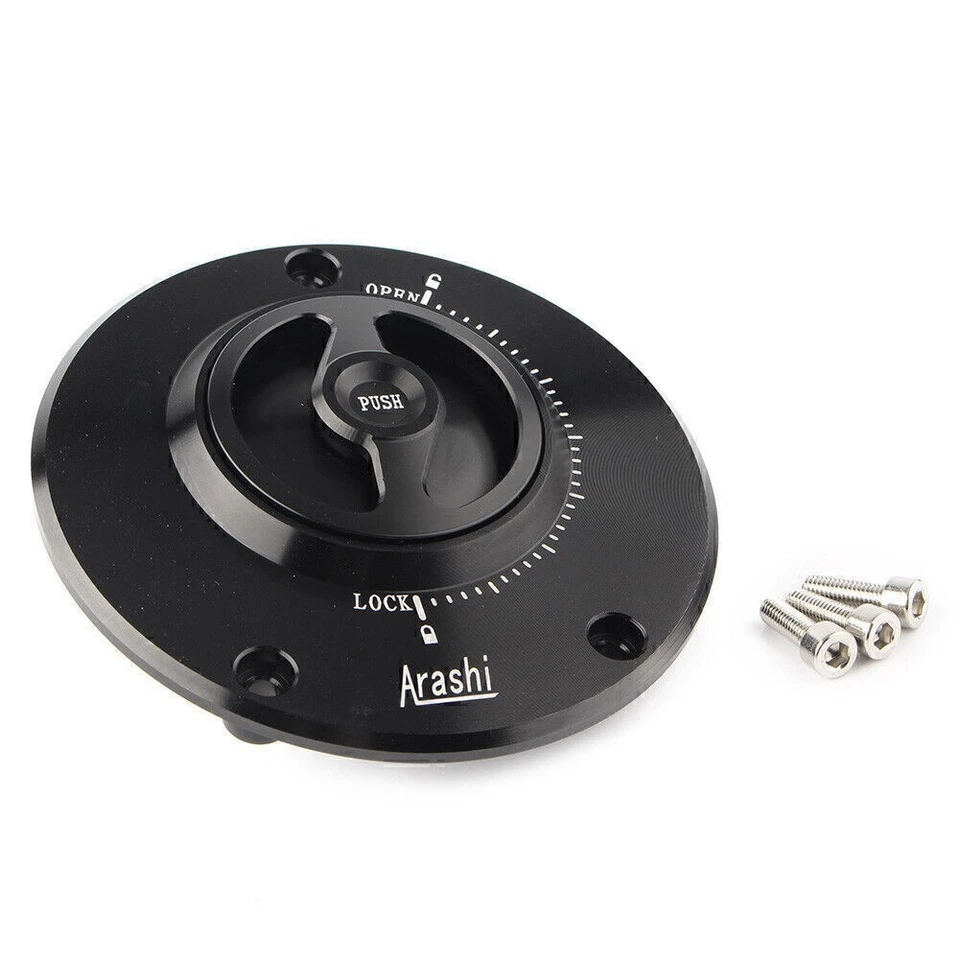 Крышка топливного бака подходит для Kawasaki NINJA ZX6R ZX10R ER-6F/N Z800 Z750 Z1000 - Изображение 3 из 4