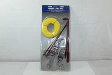 Gambrel & Pully Hoist Up To 440lbx 37' Rope Heavy Duty Large Game Hoist