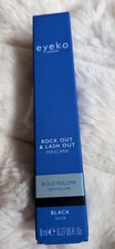 Eyeko London Pro Rock Out Lash Beach Waterproof Black Mascara Bold Volume Lift 