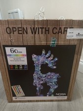 Noma weißer Weidenhirsch - Weihnachtsdeko für draußen. Leuchtet nicht