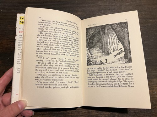 1959 Comet In Moominland Tove Jansson 1st UK Edition Illustrated HBDJ Moomin - Bild 8 von 13