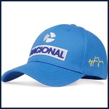 New Ayrton Senna Racer Fashion Embroidery Cap Outdoor Sun Protection Team