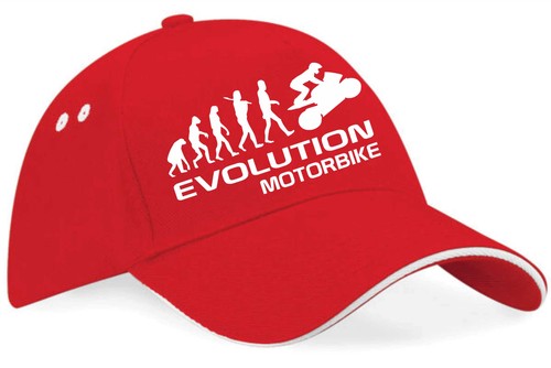Gorra de béisbol Evolution Of A Motociclistas regalo de cumpleaños unisex - Imagen 1 de 9