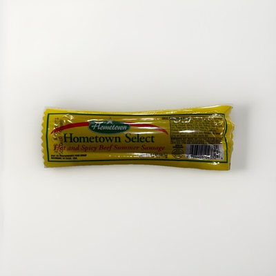 #ad Hot And Spicy beef summer sausage $9.00