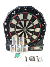 NEW Halex Impact Series i3.0 8 Player Electronic Dartboard 22 Games W/ Cricket