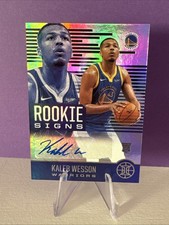 2020-21 Panini Illusions Rookie Signs Kaleb Wesson #RS-KWS Auto