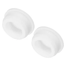 2 Pcs High Temp Silicone Plug Mount Dia 34.8mm/1.37 Inch t Shaped Rubber Stopper