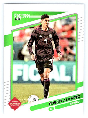 2021-22 PANINI Donruss Road to Qatar 90 Edson Alvarez (Mexico)