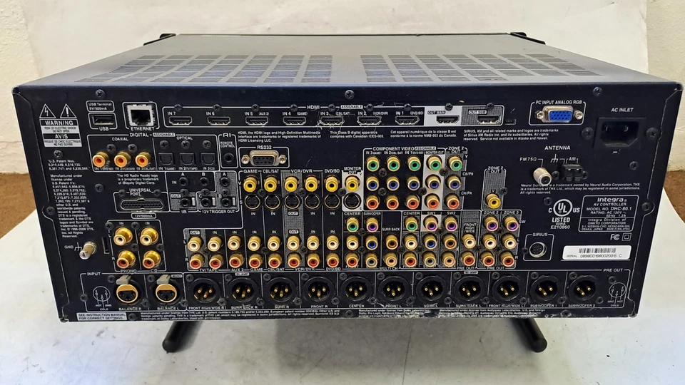 Preamplificador/procesador Integra DHC- 80.1 sin control remoto Foto 2 de 4