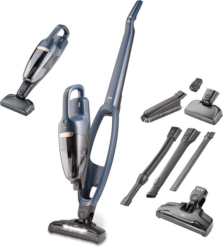 AEG 2in1 Akku Staubsauger, schlanke Bauform, Multi-Bodendüse, PetPro-Elektrosaug