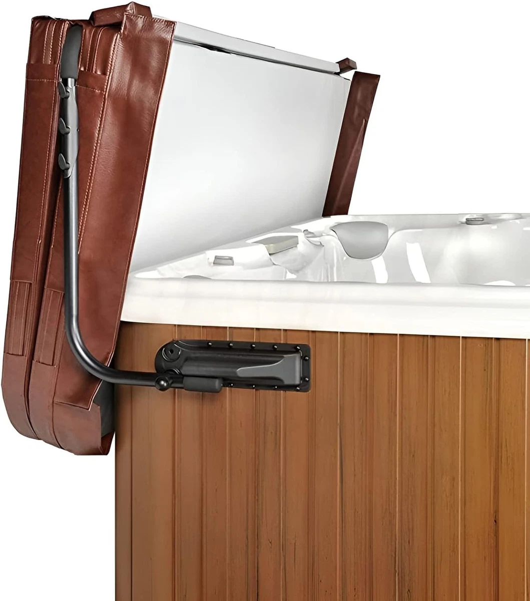 LDIW Copertura per Vasca Idromassaggio da Giardino 210D Oxford Impermeabile Antipolvere Top Copertura Piscina con Una Borsa di Stoccaggio,Grigio,220 * 220 * 90CM