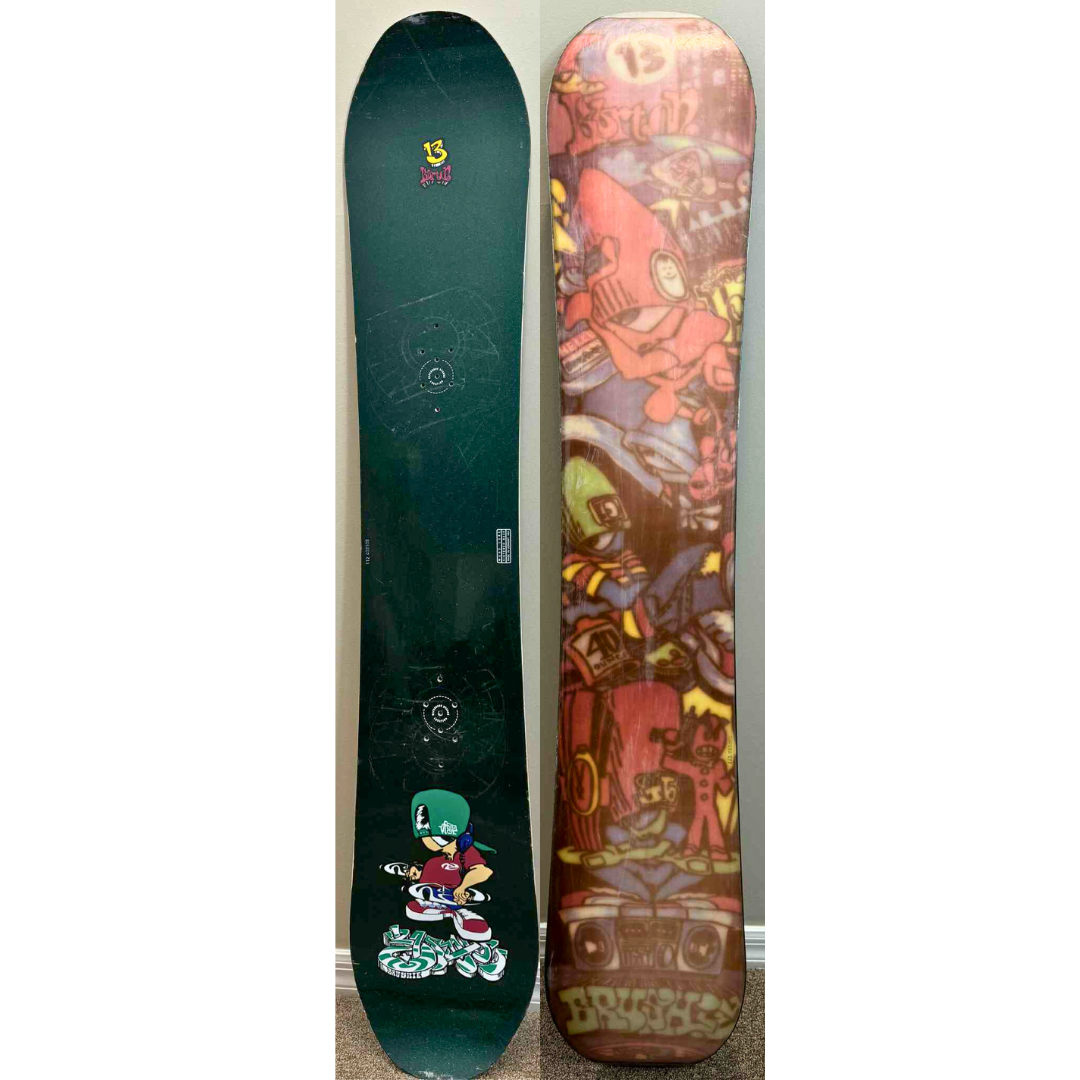 Burton JEFF BRUSHIE DJ 153cm Snowboard Rare Classic
