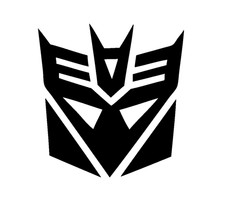 Vinyl Decal Car Truck Sticker Wall Nintendo Transformers - Decepticon Symbol Vinyl Decal Car Truck Sticker Wall Nintendo Transformers - Decepticon Symbol