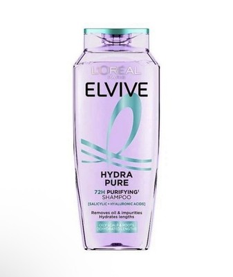 L'Oreal Elvive Hydra Pure 72H Purifying Shampoo 400ml
