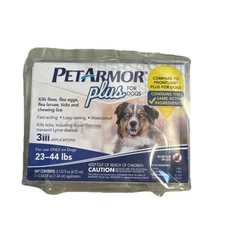 PETARMOR Plus for Dogs 23-44lbs. 3 Applications