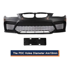 G30 M5 Style Front Bumper For BMW E60 E61 5-Series 08-10 528i 535i W/PDC 18mm